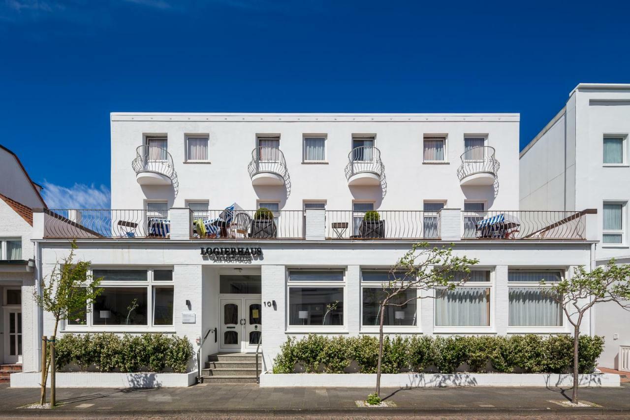 Logierhaus Am Rathaus Hotel Norderney Exterior foto