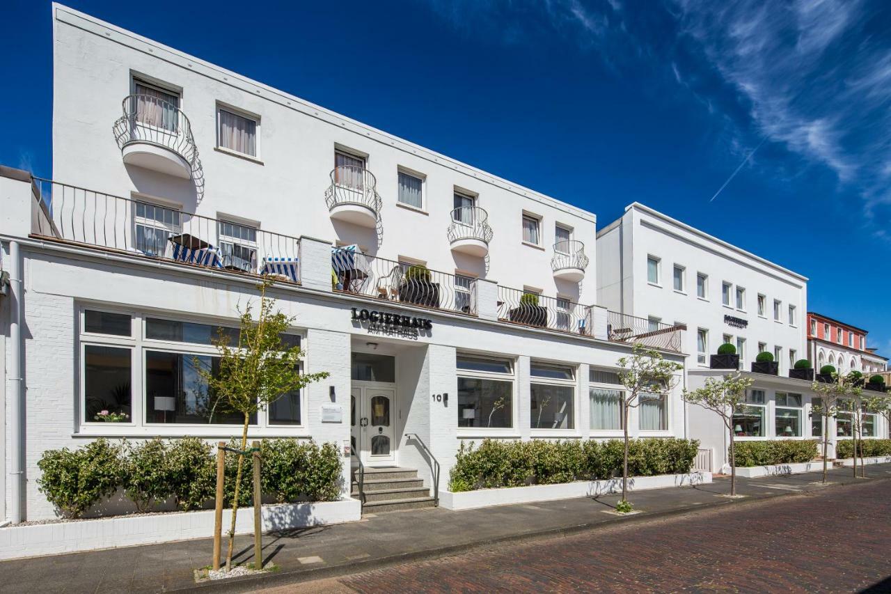 Logierhaus Am Rathaus Hotel Norderney Exterior foto